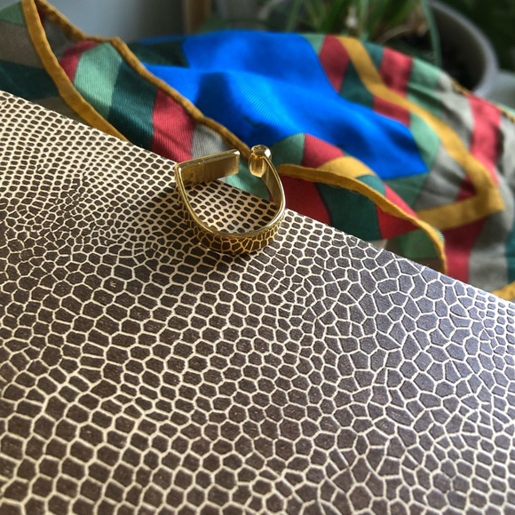 attraction geometric open lock ring - Picture 3 of 4